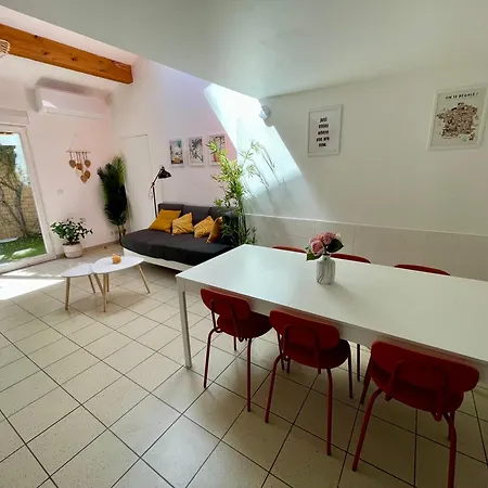 Bngo I Maison Terracotta I Jardin, Garage, 3 Chambres, 9 Personnes