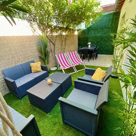 Bngo I Maison Terracotta I Jardin, Garage, 3 Chambres, 9 Personnes Villeurbanne