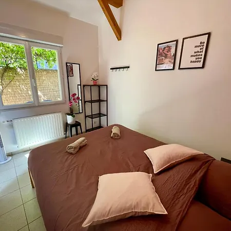 Bngo I Maison Terracotta I Jardin, Garage, 3 Chambres, 9 Personnes Villeurbanne