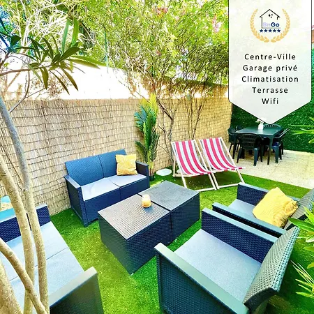 Dom wakacyjny Bngo I Maison Terracotta I Jardin, Garage, 3 Chambres, 9 Personnes *